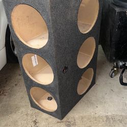 (6) 12” Subwoofer Speaker Box