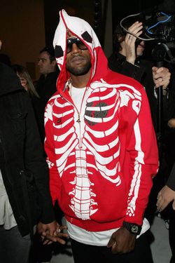 Brand New LRG Skeleton Hoodie Kanye West