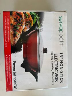 Electric wok