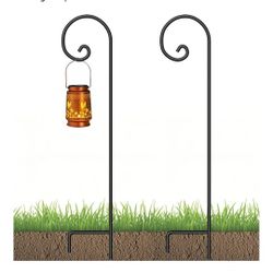 2 Pack Shepherd Hook 65 inch Tall