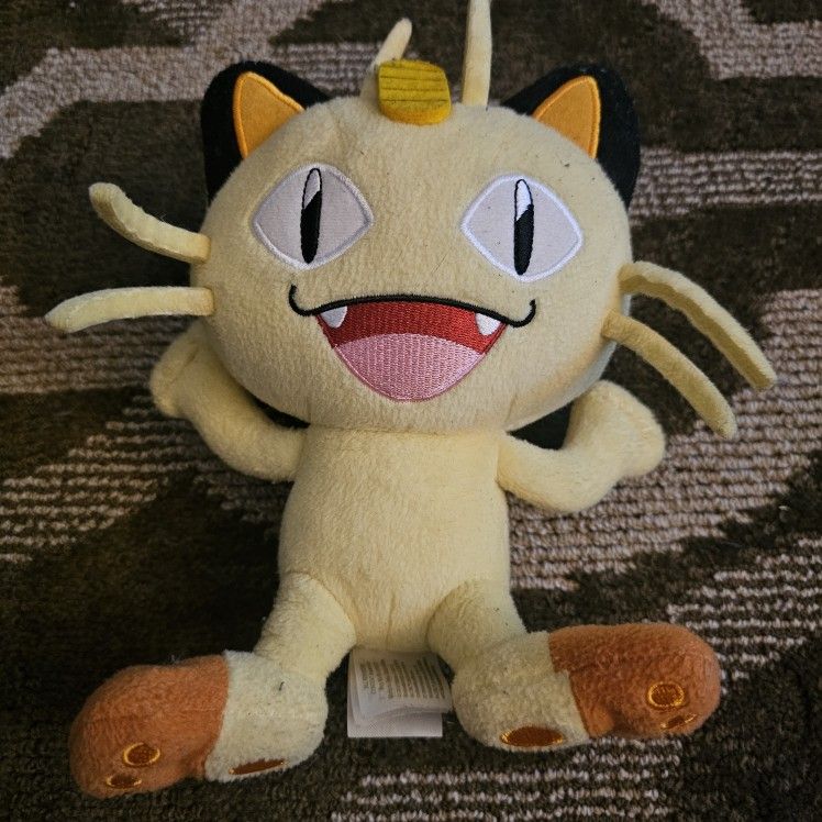 Pokémon Meowth 6” Plush