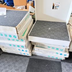 21 Boxes Smart Transformations Commercial Carpet Tiles Assorted Colors & Patterns