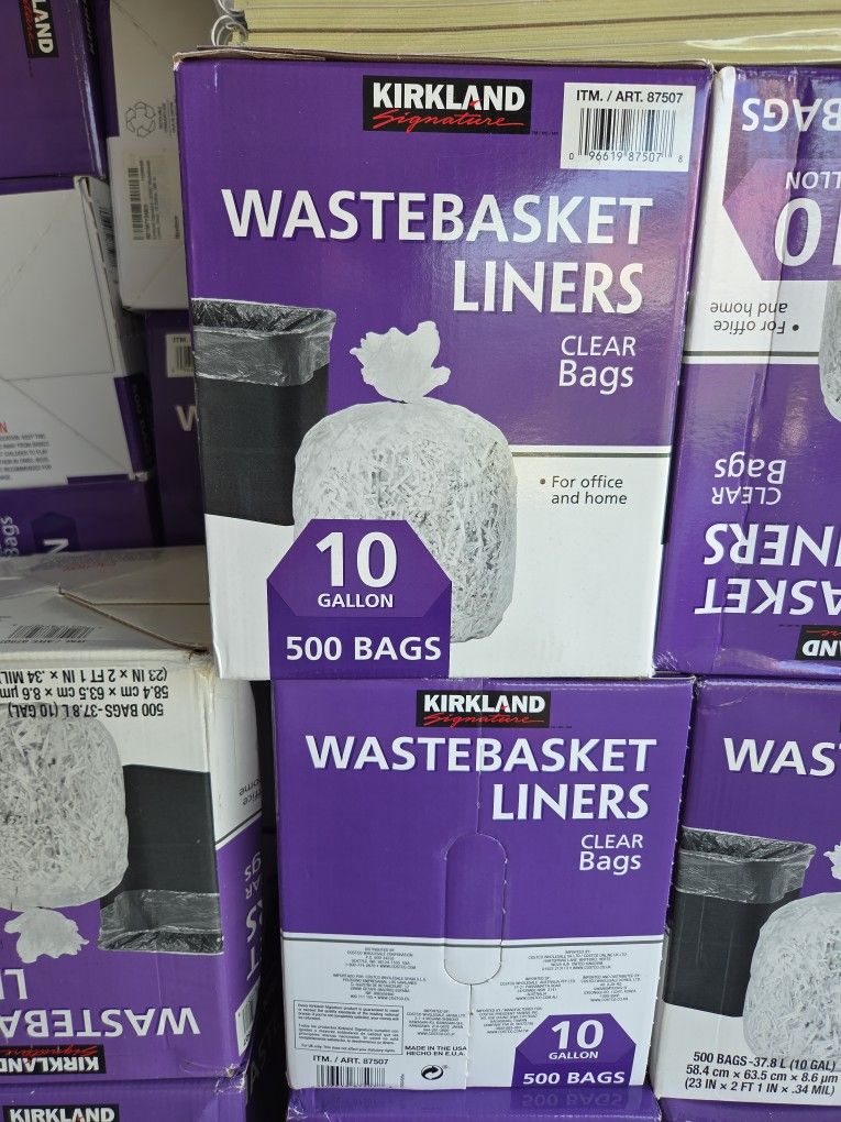West Waste Basket Liner 500 Bags