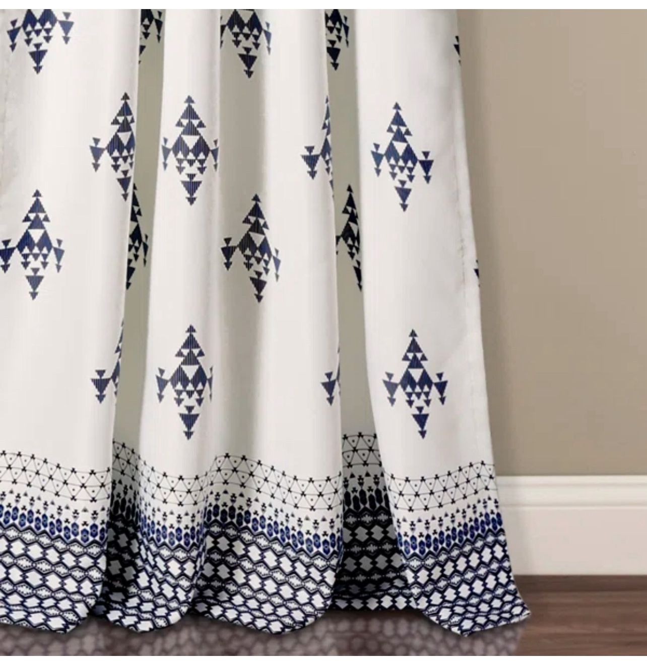 Room Darkening Rod Pocket Curtain Panels