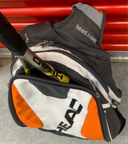 ☀️ 1 HEAD Backpack 1 HEAD Tennis Racquet, 1 DONNAY🎾Tennis Racquet, 1 Racquetball Racquet {sold seperately or all together}... Value together $200