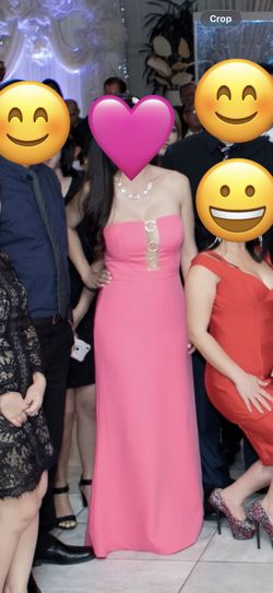 Camille La Vie, Formal Pink Dress, Size 6, For Homecoming, Prom, Weddings, Gala, Parties,