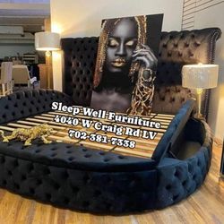 🙋‍♀️ Queen, King Storage Bed Frame 👉Furniture Sectional, Dining Table Sets Bunk Beds Avail 
