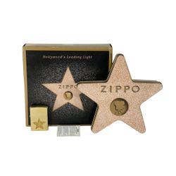 Zippo Collectable Of The Year 2001 Lighter Hollywood's Leading Light ~ Sealed