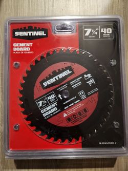 New Sentinel 7 1/4 inch, 40 tooth Circular Saw Blade
