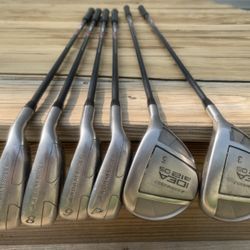 Adam’s golf Grafalloy Clubs 7,8,9,P, - 3,5 Drivers