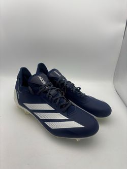 adidas Adizero Electric.1 2 'Navy Blue Cloud White' football cleats mens size 13