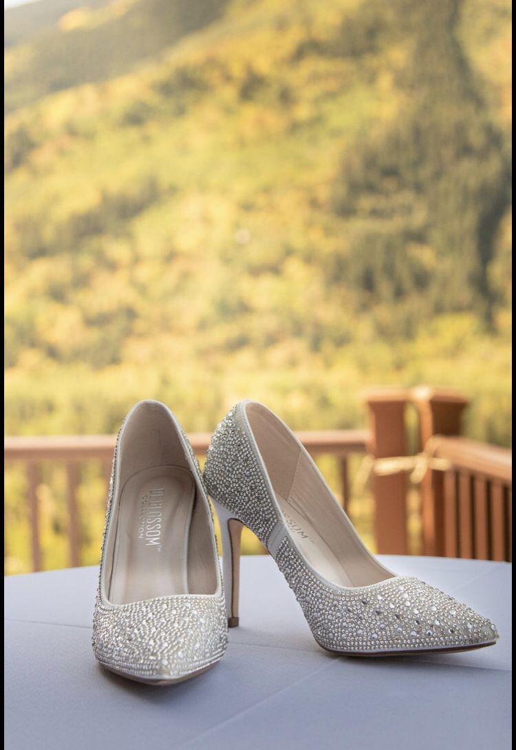 Rhinestone heels