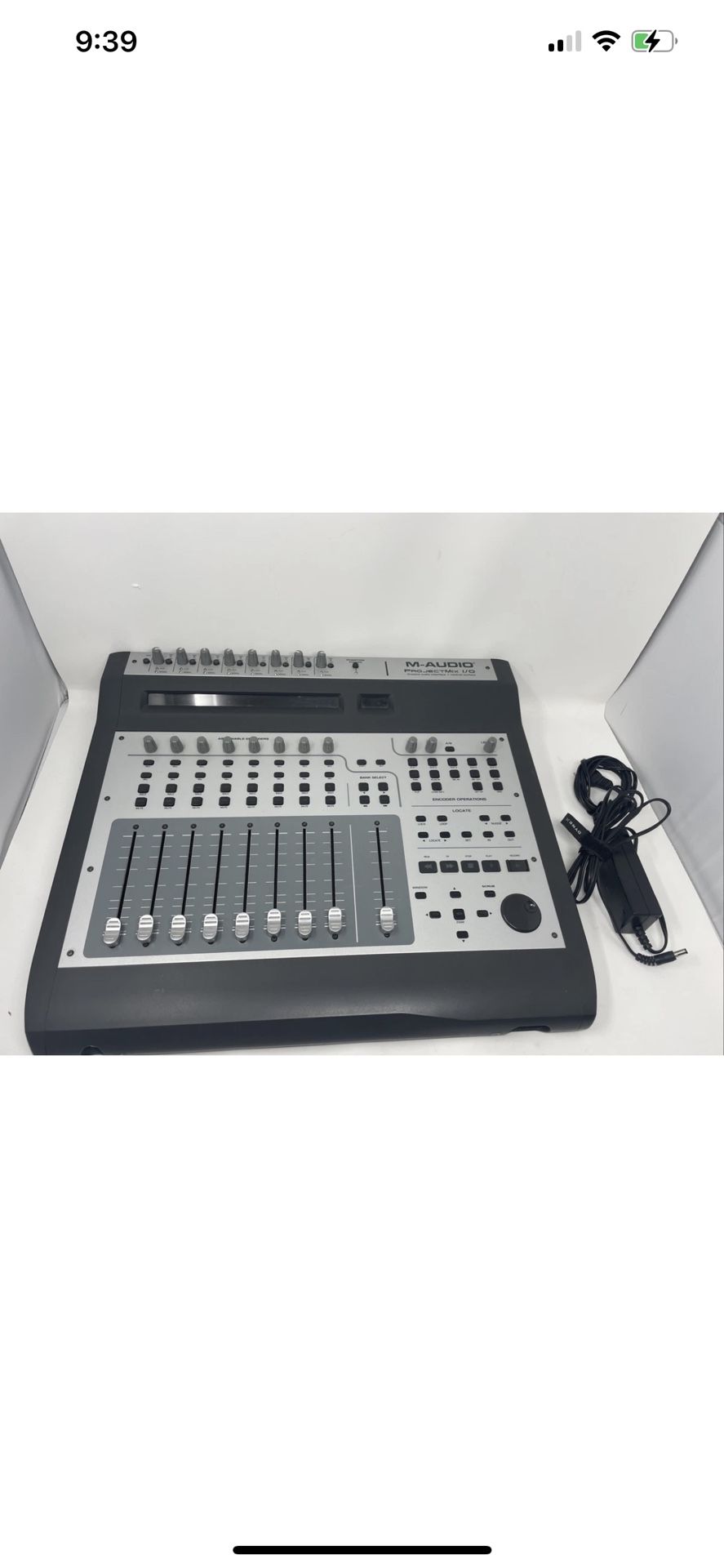 Project Mix I/O Daw Controller and Instrument Interface Firewire by M-Audio Work