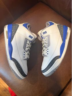 Nike Air Jordan 3 Retro Racer Blue – Men’s Size 9 – No Box – Clean Condition