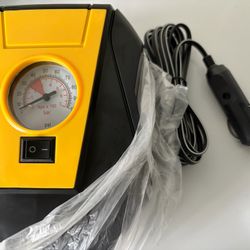 Tire Inflator Portable Air Compressor -180PSI Cordless Air Pump, Suitable for Car, Motorcycle, Bicycle, Ball, and Carries LED Light