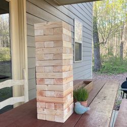 Giant Tumbling Tippy Tower, inspired by the beloved game Jenga