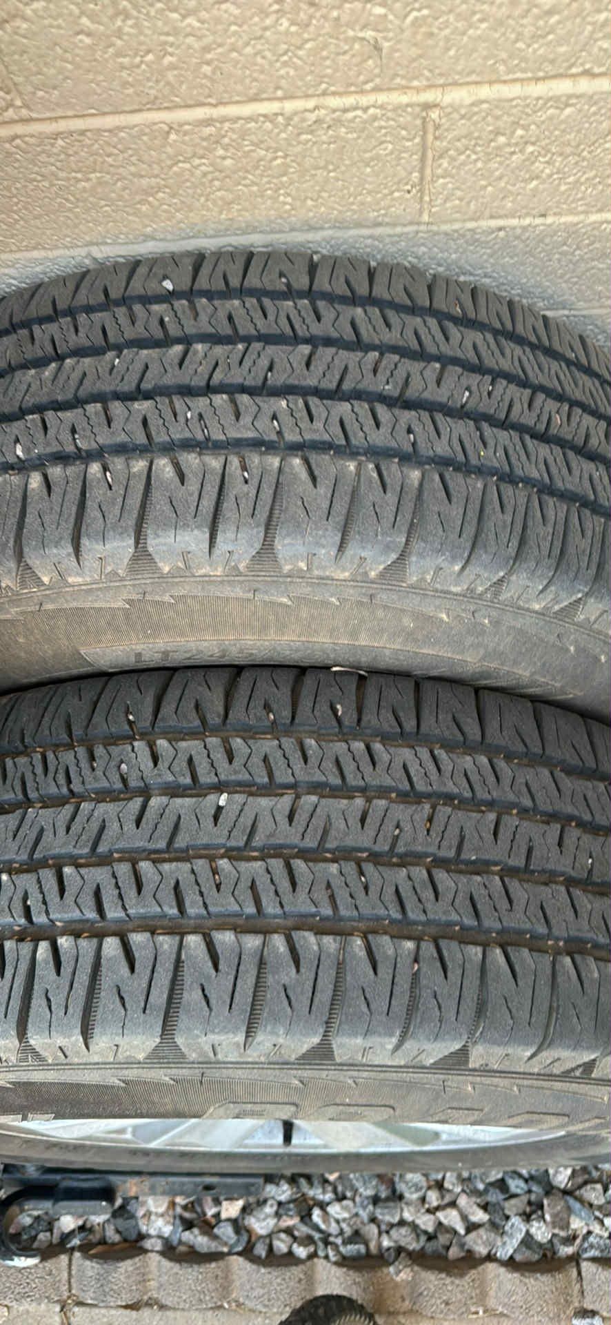 6 llantas 245/70R17