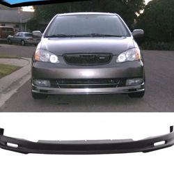 Fits 03-04 Toyota Corolla Mugen Style Front Bumper Lip - PP