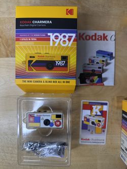 Brand New KODAK CHARMERA 1987 Keychain Digital Camera 