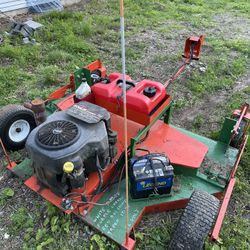 Tow Behind Mower - Craftsman Engine 20HP