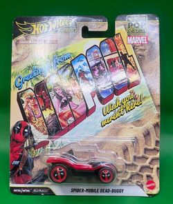 🔥 Deadpool Hot Wheels Premium – Spider-Mobile Dead-Buggy!