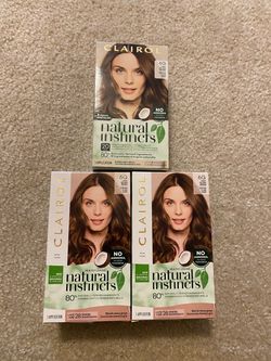 Clair ok Hair Color (3-$12, 2-$8)
