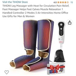 Leg massager. 
