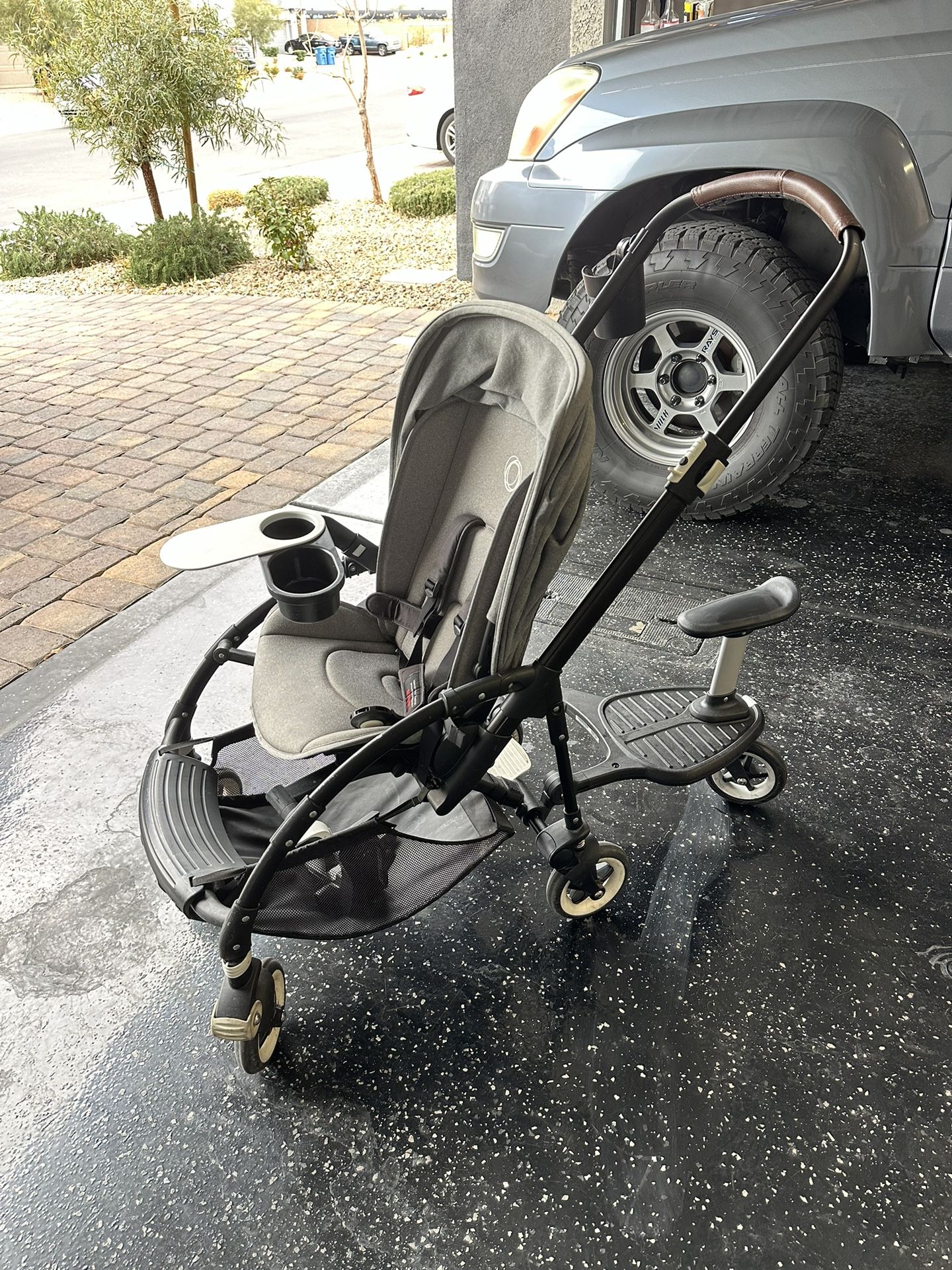 Bugaboo Bee 3 Stroller w/ Standing Seat Attachment