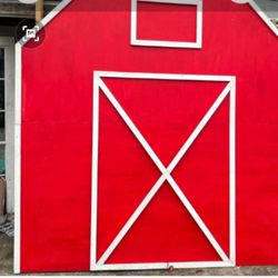  BARN  Backdrop  Wood Prop 