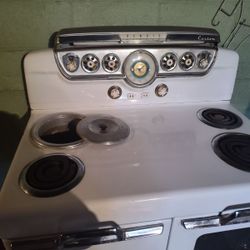 Antique 1940's-1950's Bendix Automatic Electric Range Stove