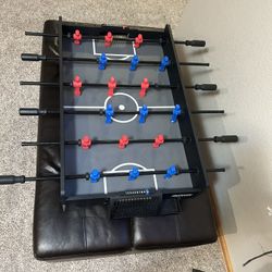 Like new table top foosball table