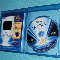 DISNEY WOW WORLD OF WONDER HOME THEATER BLU-RAY TV CALIBRATION DISC PICTURE OPTIMIZER OPEN BOX NEW