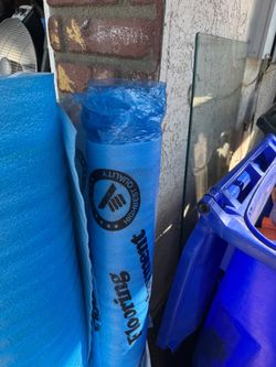 Blue Flooring Underlayment Roll