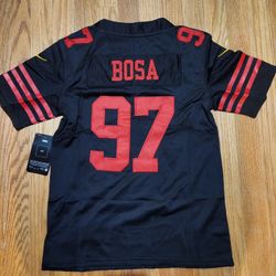 San Francisco 49ers football uniform No.97 Nick Bosa jersey