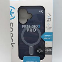 Speck Presidio2 Pro Case with MagSafe for Apple iPhone 16  Costal Blue