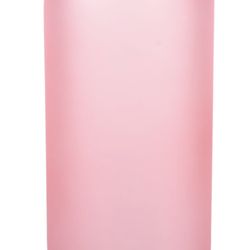 10in x 5in Light Pink Decorative Glass Vase M8