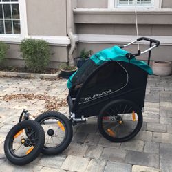 Burley 2 Child Bike Trailer, Running/walking Stroller