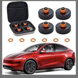 Lifting Jack Pad For Tesla Model Y (New Y Juniper)/3/S/X 2013-2026, Odorless And Long Lasting TPU Material, Protect Battery And Chassis, Must-Have Tes
