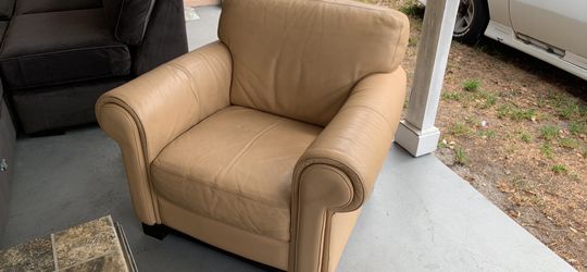 Comfortable Real Leather Chair
