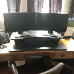 Versa Stand Up Desk Top Riser - Basically Brand New
