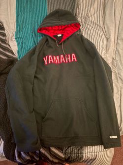 Vintage Yamaha Hoodie Black 2XL