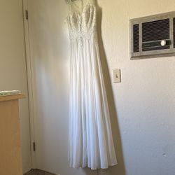 White Cindy Collection Dress Small