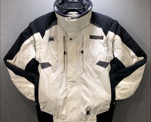 Spyder Entrant Dermizax EV Xstatic Insulate Convertible Jacket Mens Size small with hood
