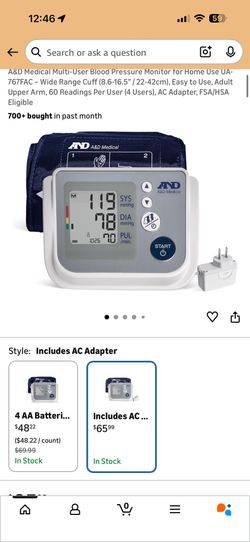 Blood Pressure Monitor 