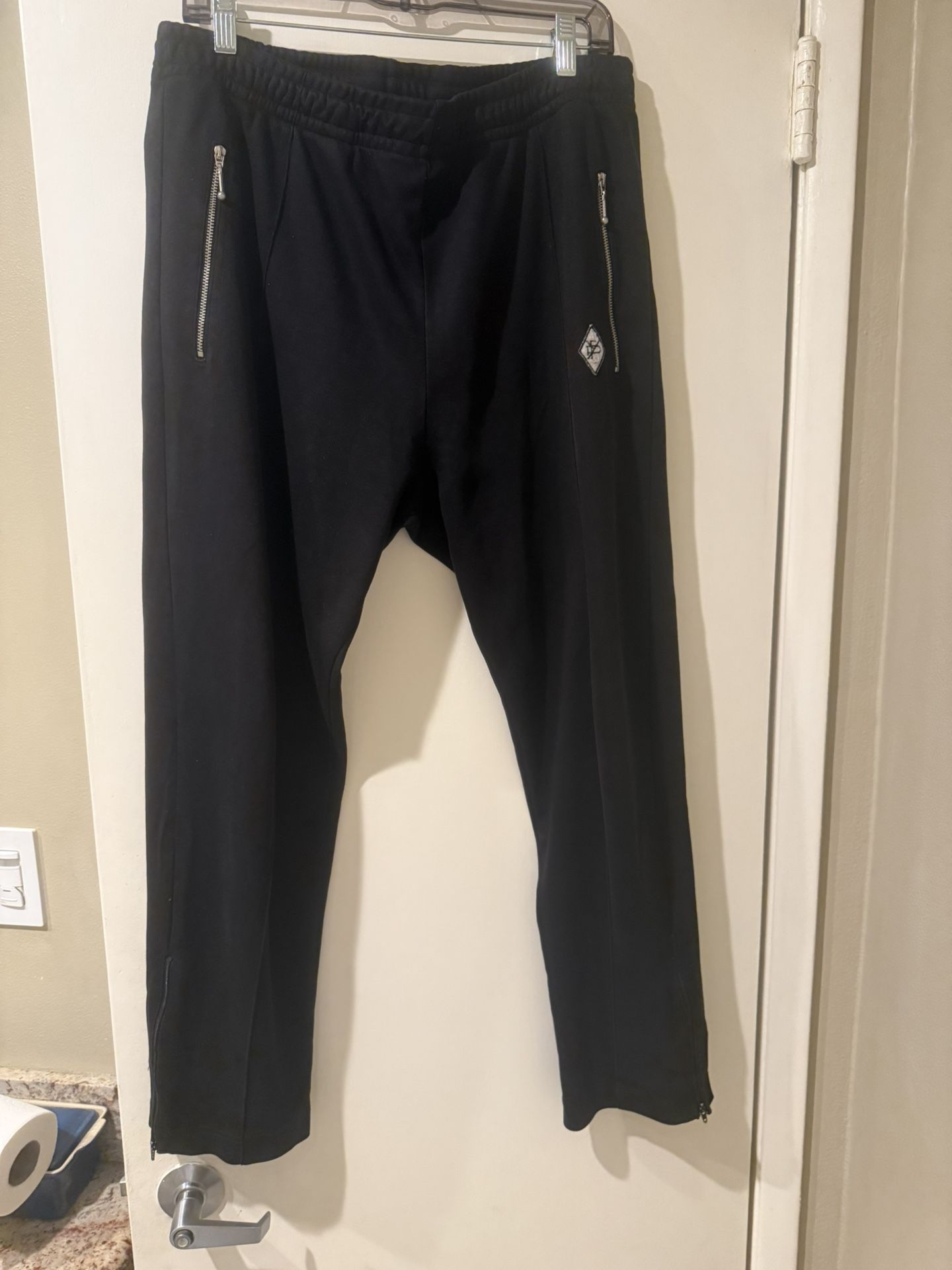 Diesel Cotton Joggers (Black)