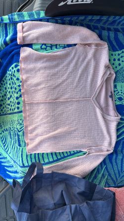 Inside out Style Long Sleeve Sweater