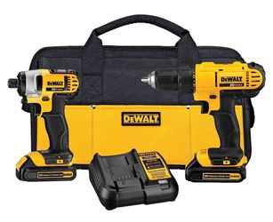 DEWALT 20V MAX Lithium-Ion Cordless 2-Tool Combo Kit