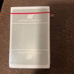 Vintage United Airlines Playing Cards Deck Brand New Sealed