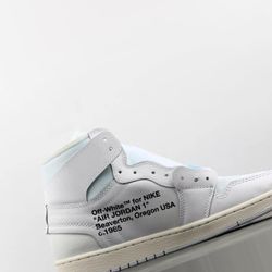 Jordan 1 High Off White White 6