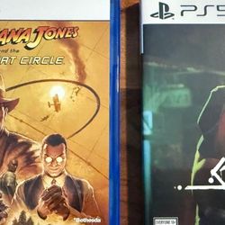 Indiana Jones 50  & stray  Ps5 $30 Game 